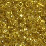 01151 Бисер круглый чешский Preciosa 10/0, желто-зеленый, 1-я категория, 50гр